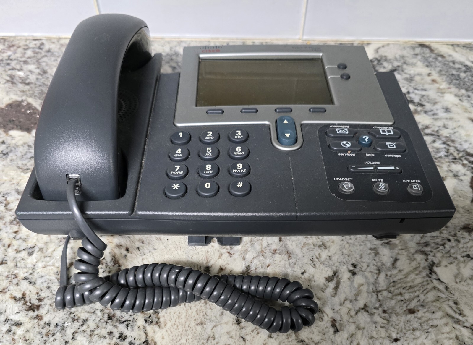 Cisco CP-7940G 2-line IP Phone ▪︎ VoIP LAN Telephone