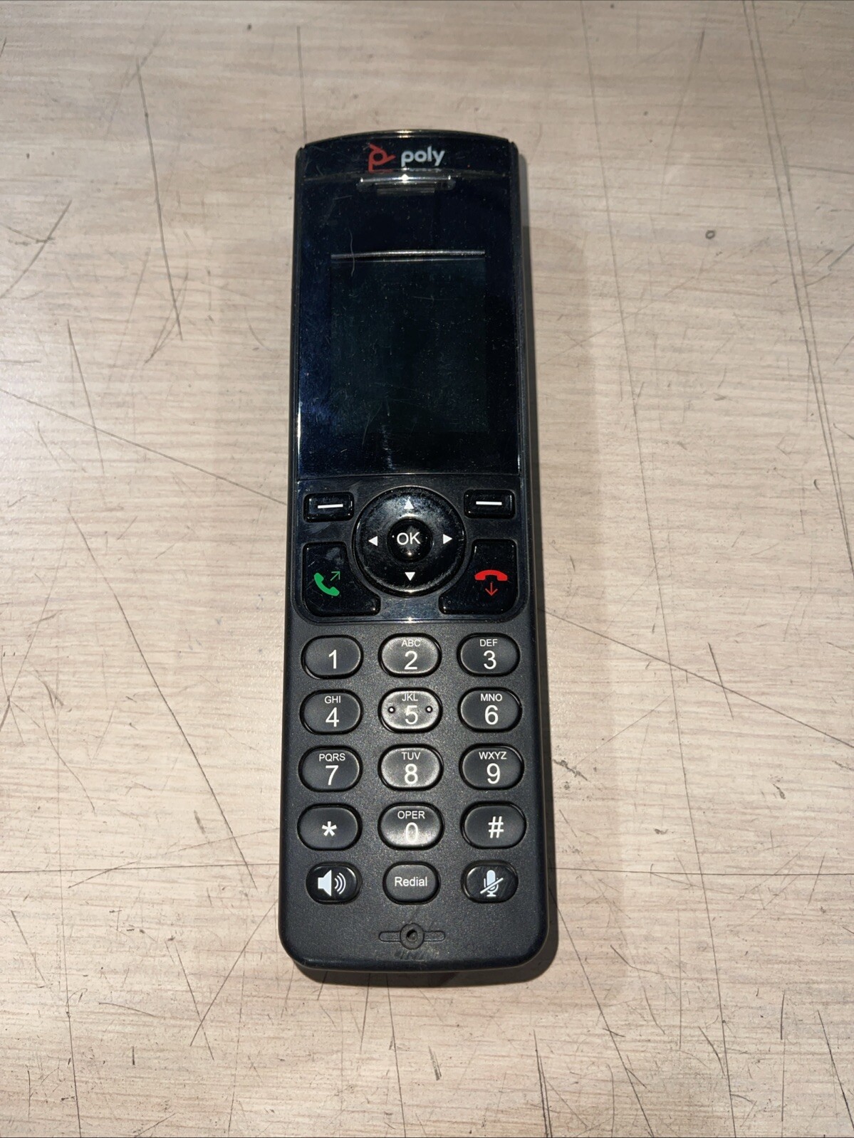 Polycom VVX D230 DECT IP Phone Handset Black