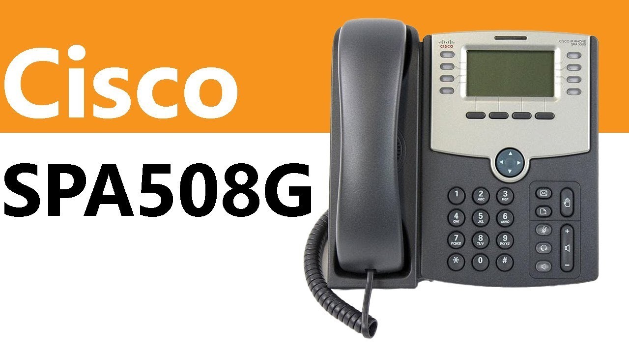 Cisco Small Business SPA-508-G Series IP Phone IP Phone 8 lines