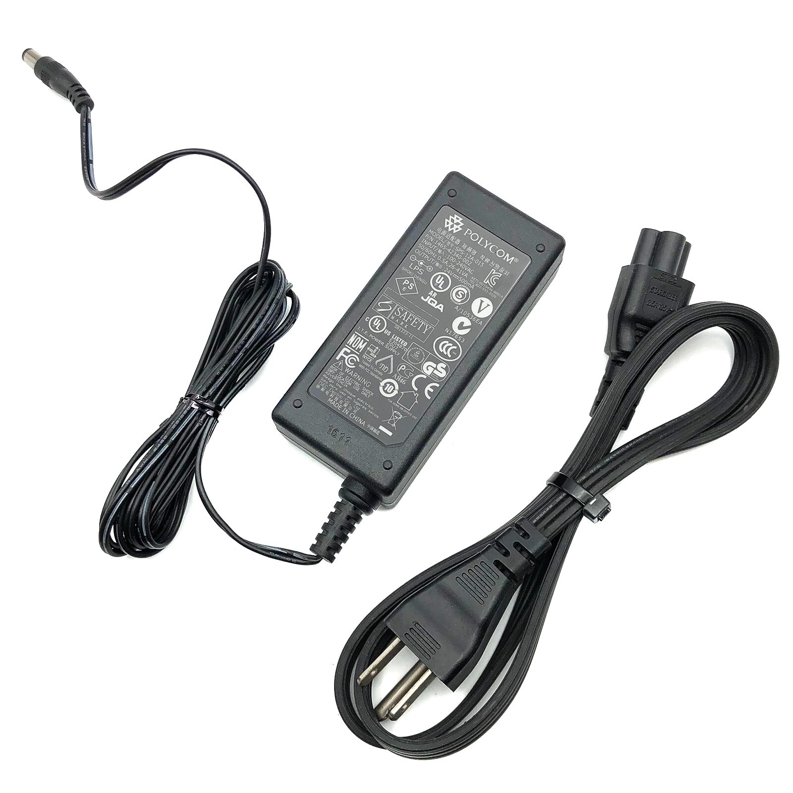 Genuine Polycom Switching AC Power Supply Adapter for Polycom IP501 IP550 IP560