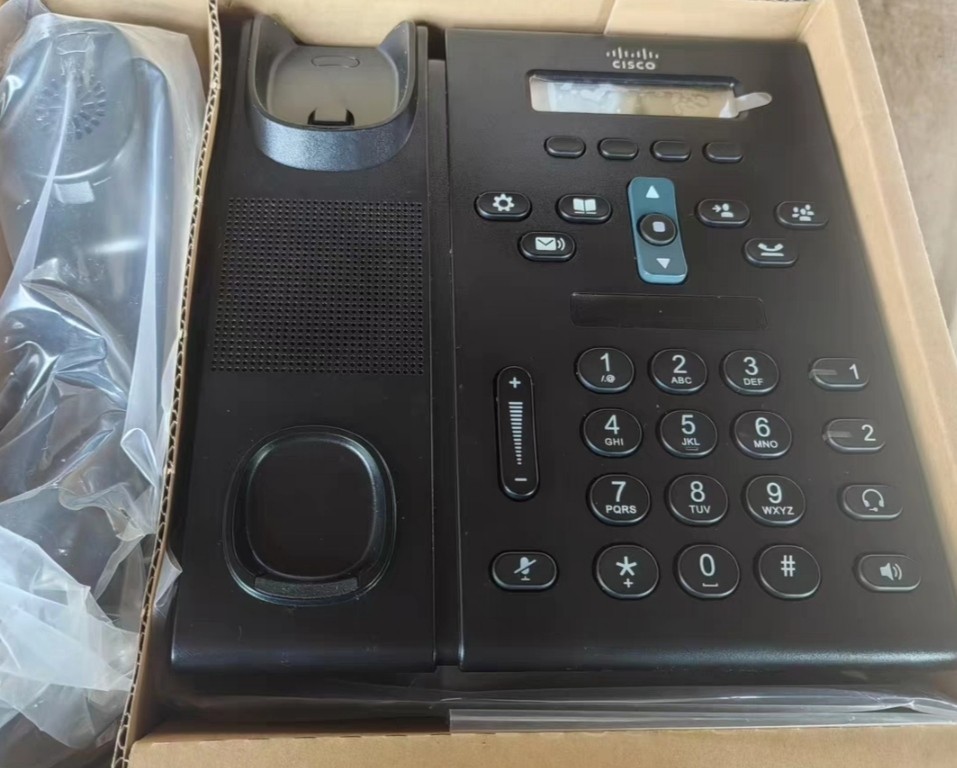 Brand New Cisco 6921 Unified IP Phone CP-6921-C-K9= 2-Line VoIP Desk Phone Boxed