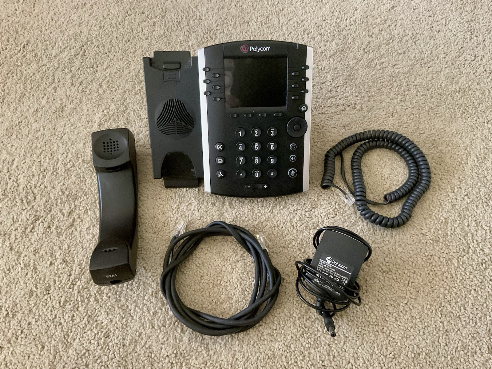 Polycom VVX400 IP Phone PoE VoIP – 2201-46104-001