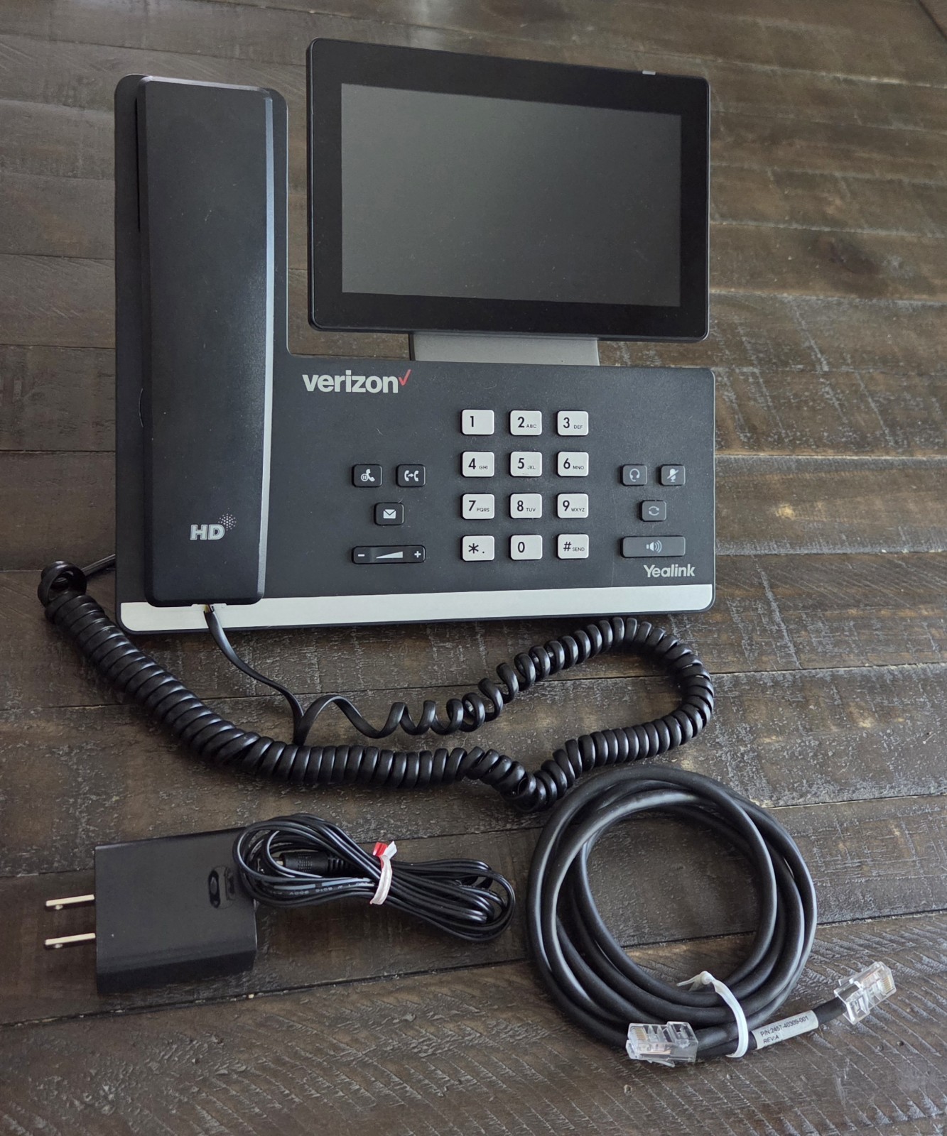 Yealink SIP-T57W IP Telephone With Cables Prime Business Phone (Working)
