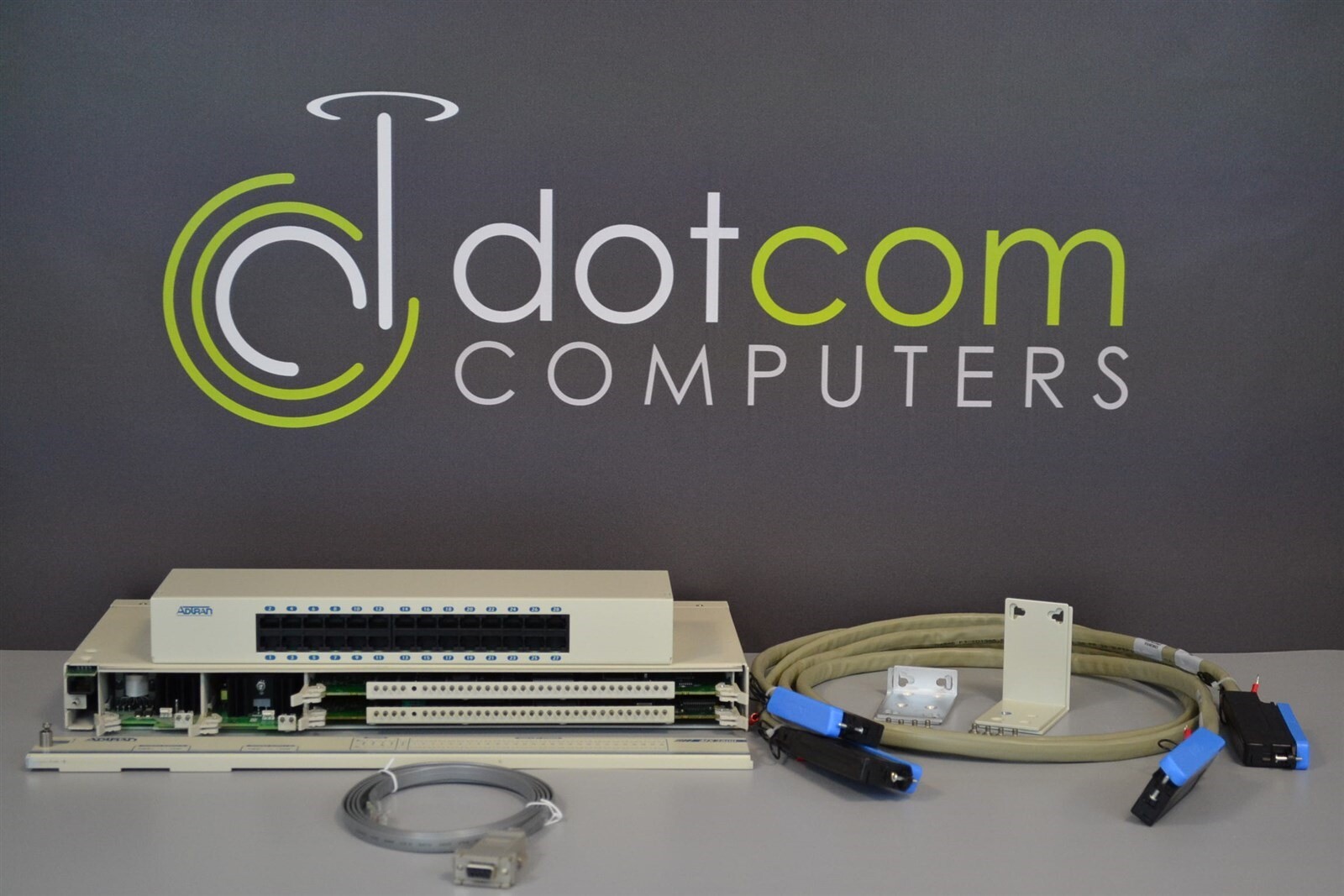 Adtran MX2800 DS3 Redundant 48V DC w/ Patch Panel 4205290L4 1205288L1 1020289L2