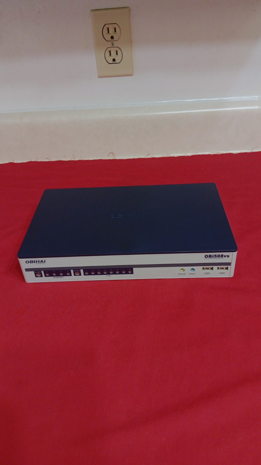 Obihai OBi508vs8-Port Universal VoIP Adapter (UNIT ONLY)