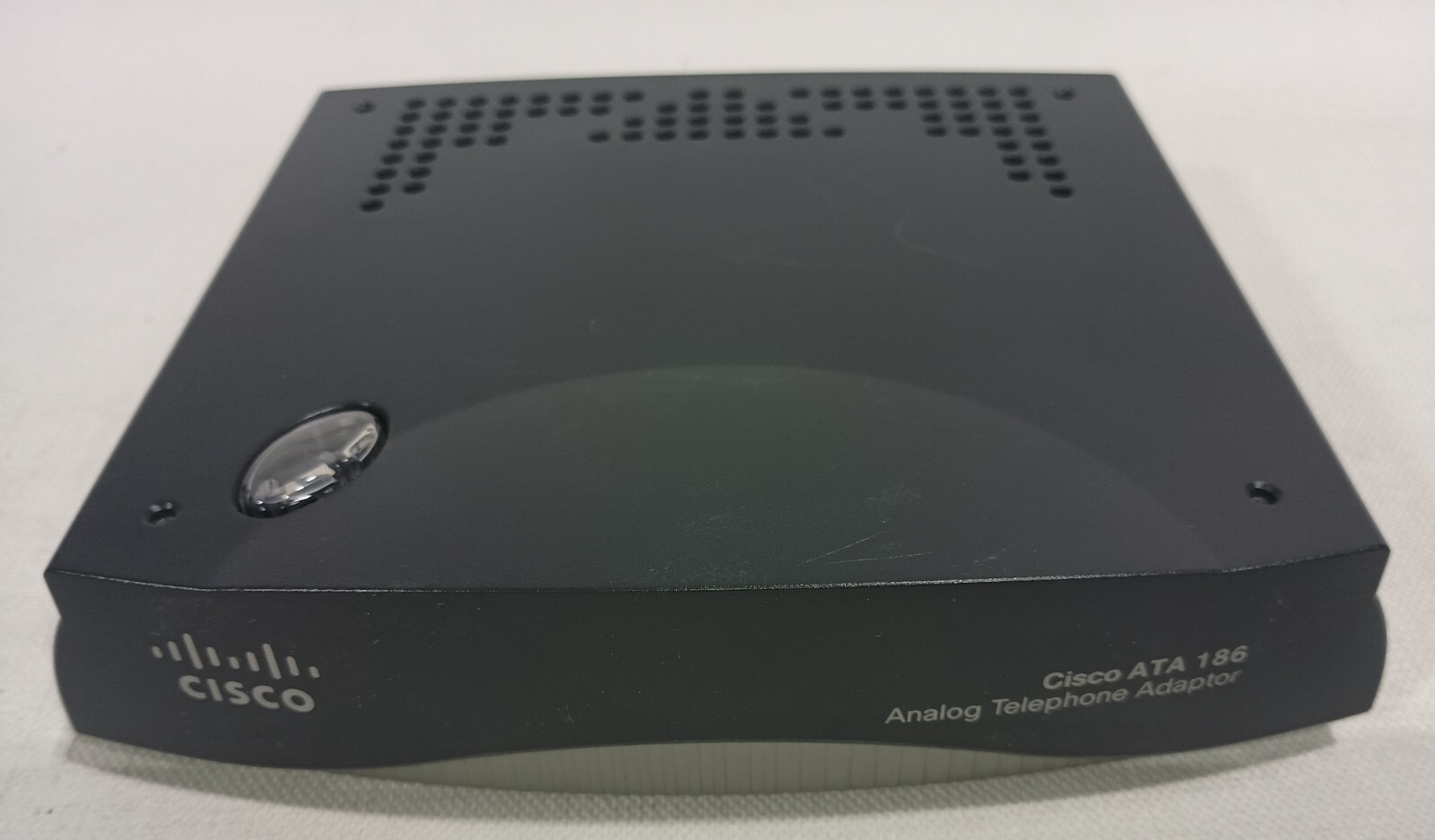 Cisco ATA 186 Analog Telephone Adaptor ATA188-I2-A 2 phone line 10BaseT