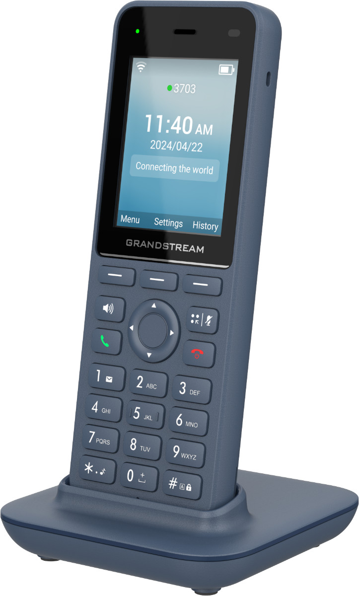 Grandstream WP826 IP Phone Wi-Fi 6 Cordless 802.11a/b/g/n/ac/ax