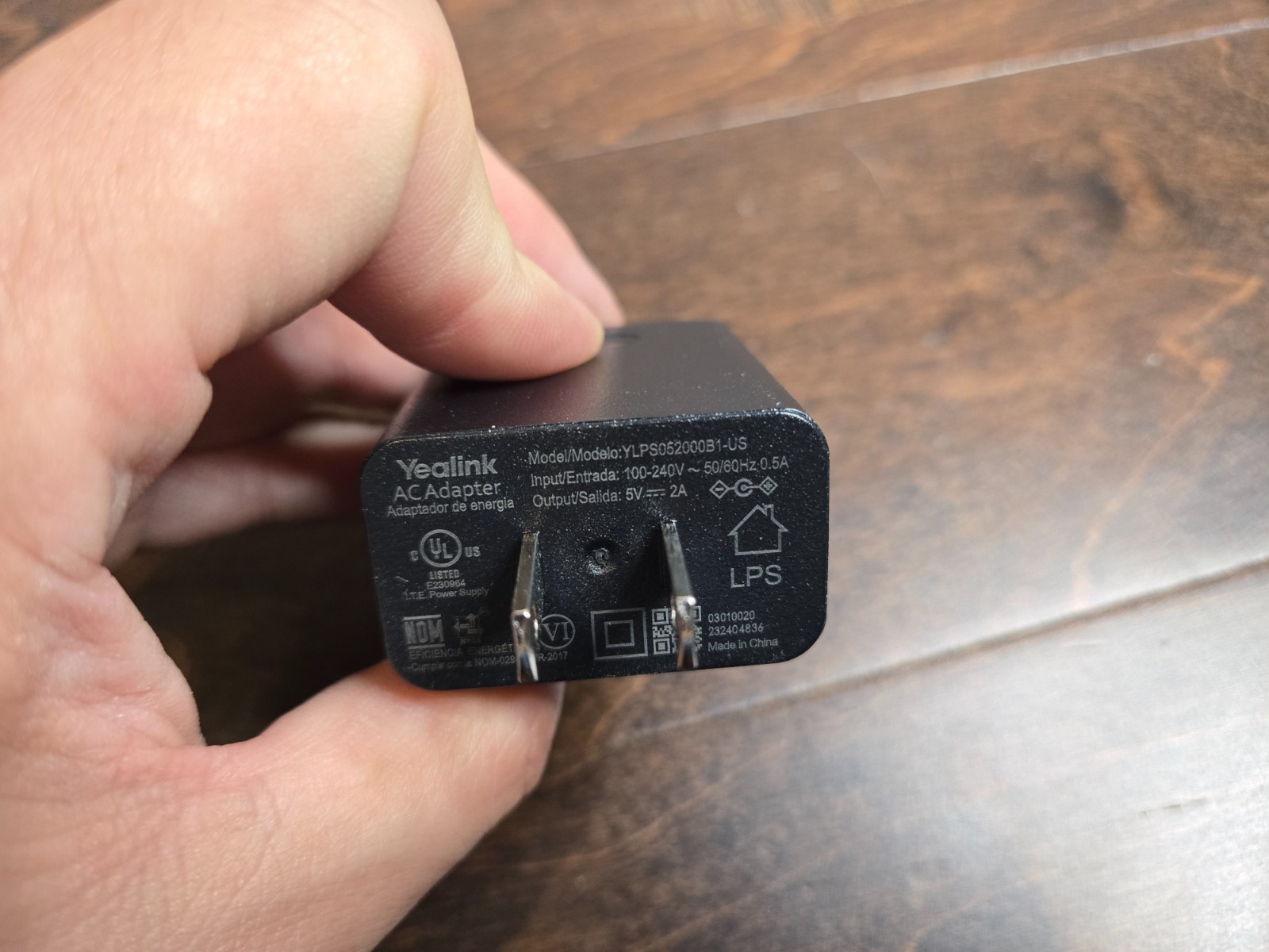 Yealink AC Power Adapter 5V 2A VoIP Phone Power T5x T4x Series YLPS052000B1-US