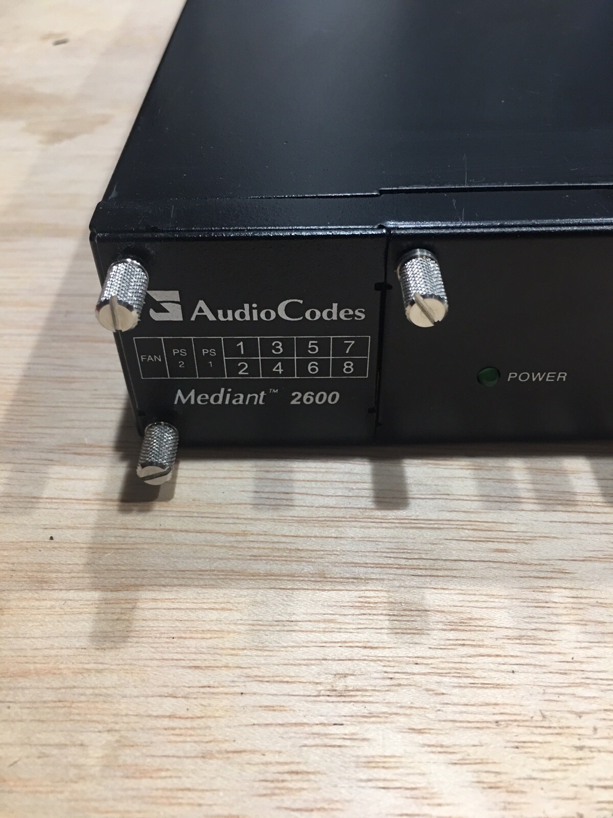 Audiocodes Mediant 2600 SBC M2600-11/100/RED/AC Redundant Pair