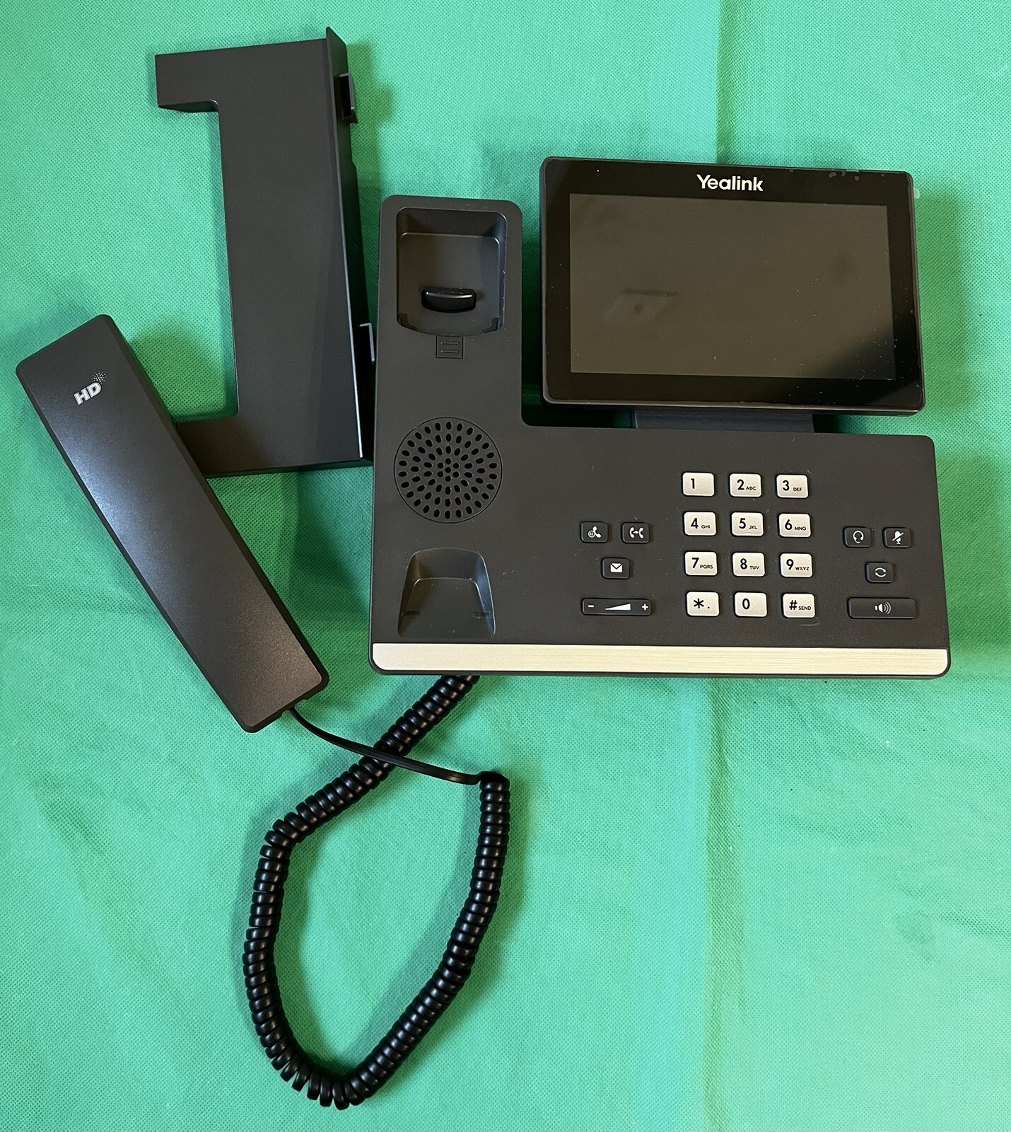 Yealink SIP-T58A Color Touchscreen HD IP Phone Skype for Business Gray NO STAND