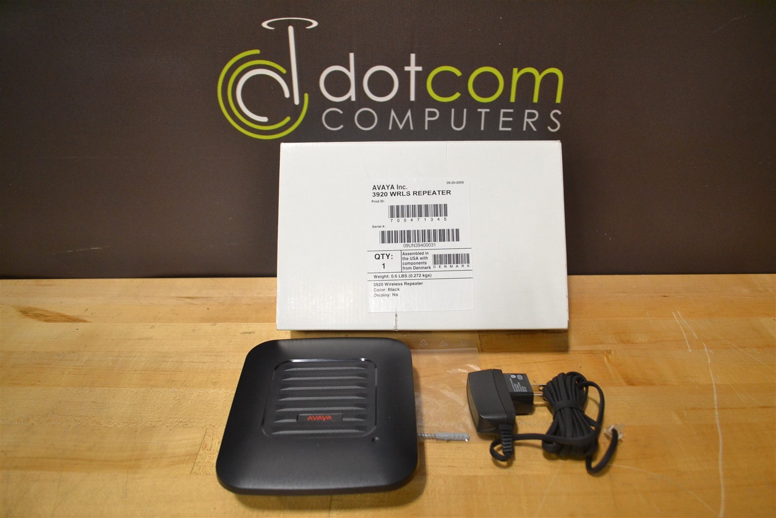 Avaya 3920 WRLS Wireless Repeater 700471345 UDR 100