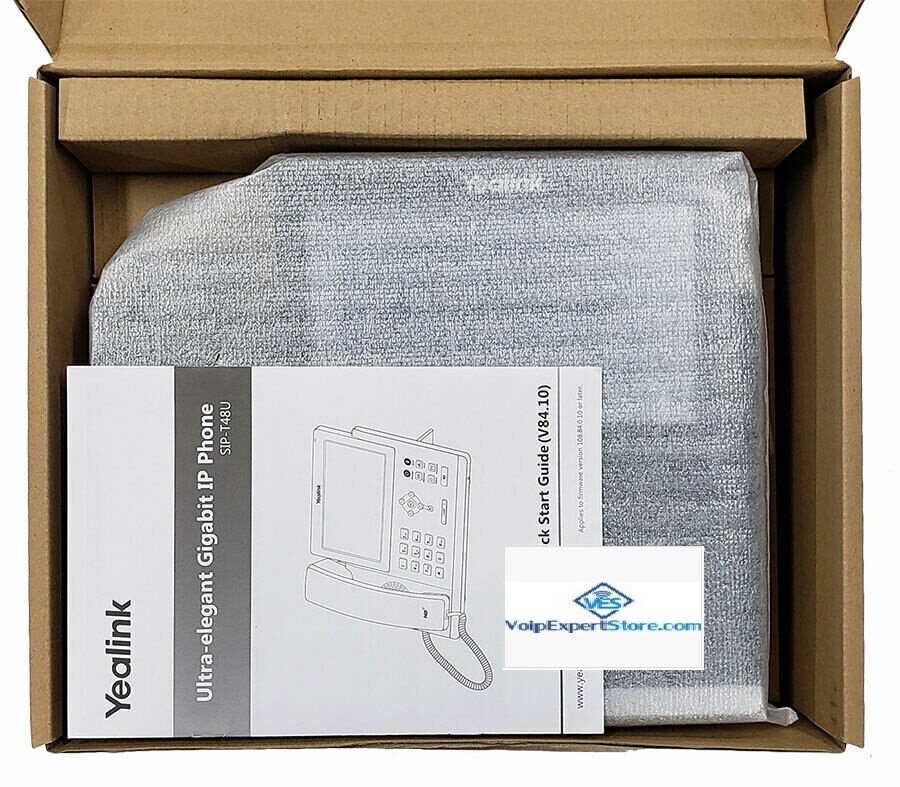 Yealink SIP-T48U Gigabit HD IP Phone – Brand New, 1 Year Warranty Included”