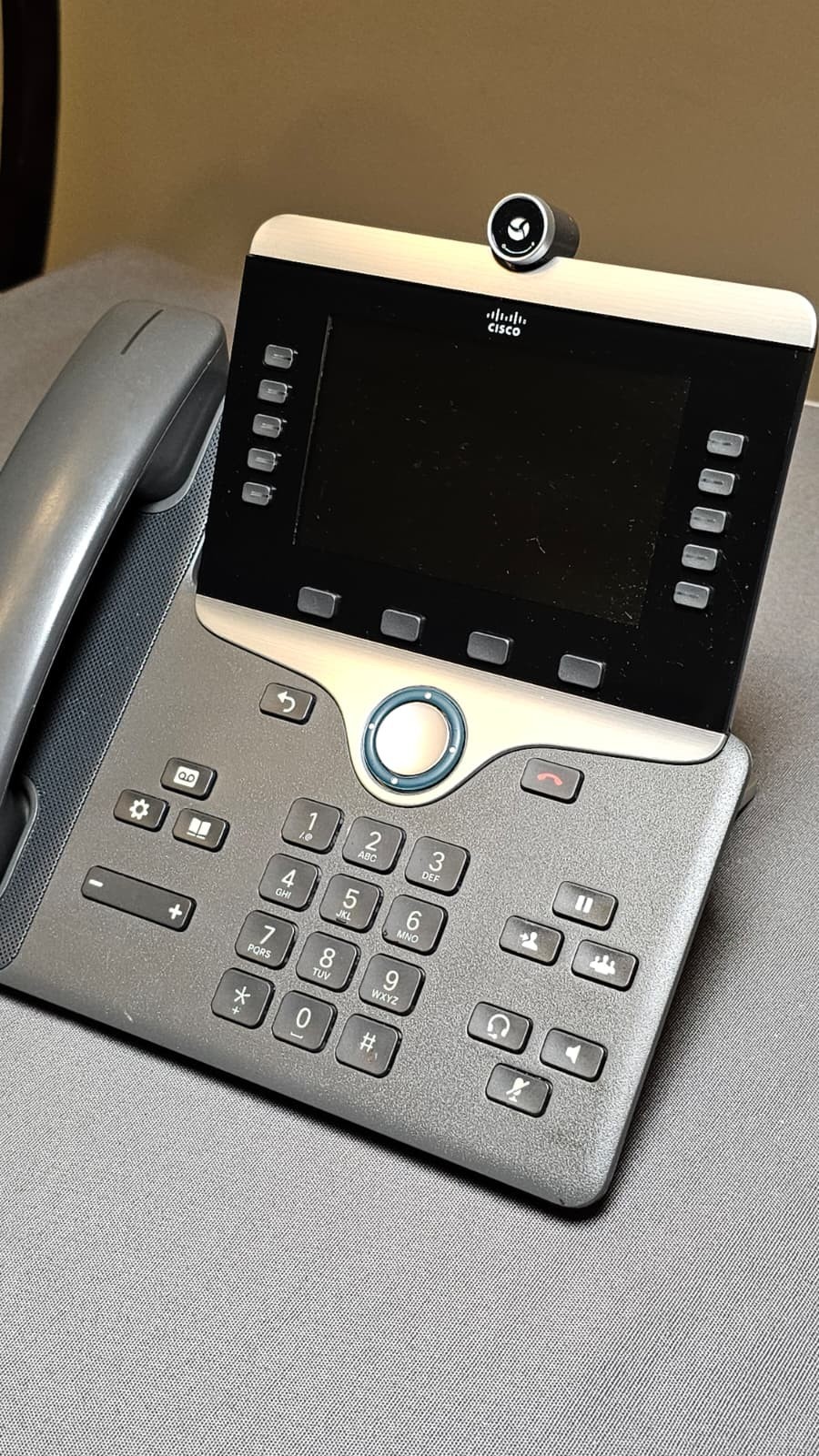 NEW Cisco CP-8845 5-Line VoIP IP Video Business Office Phone w/ Camera