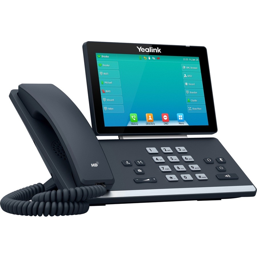 Yealink 1301089 SIP-T57W IP Phone – Corded/Cordless – Bluetooth, Wi-Fi