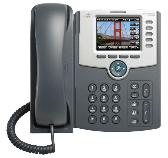 Cisco SPA525G2 5-Line IP Phone with color display