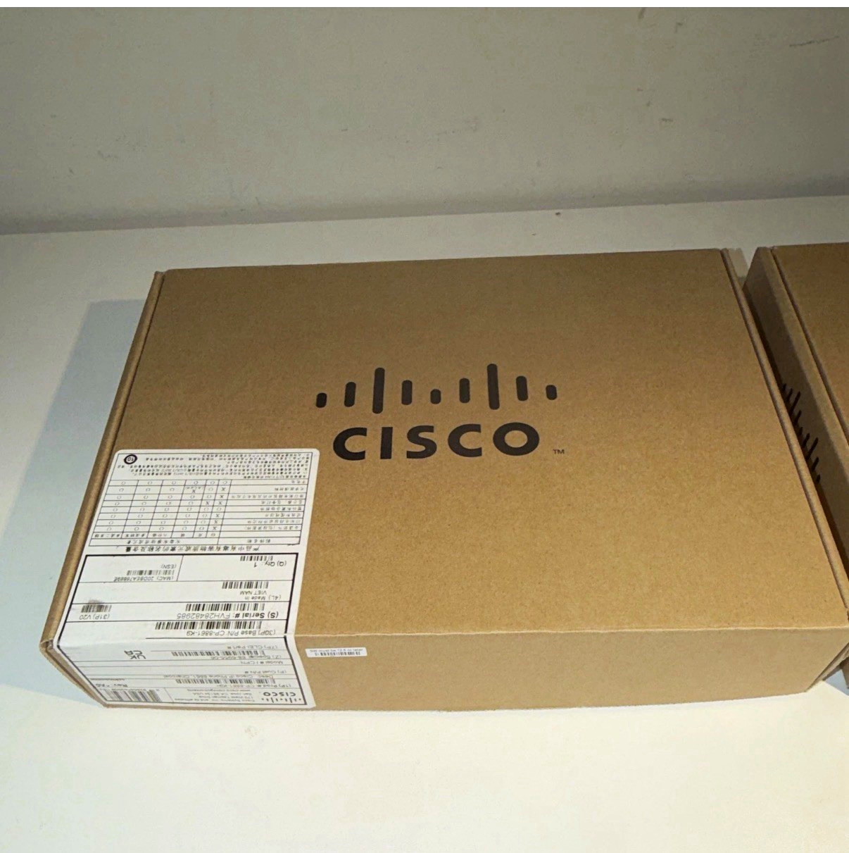 2 Cisco CP-8861-K9 VoIP IP Desk Phone 5-Line 2 Brand new in box $250 for both