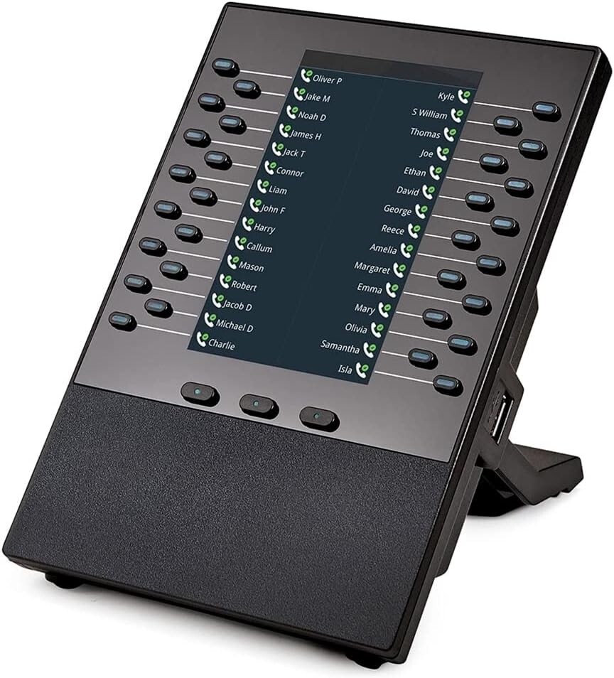 Poly VVX EM50 Expansion Module, 5″ LCD – Desktop, Wall Mountable 2200-48890-025