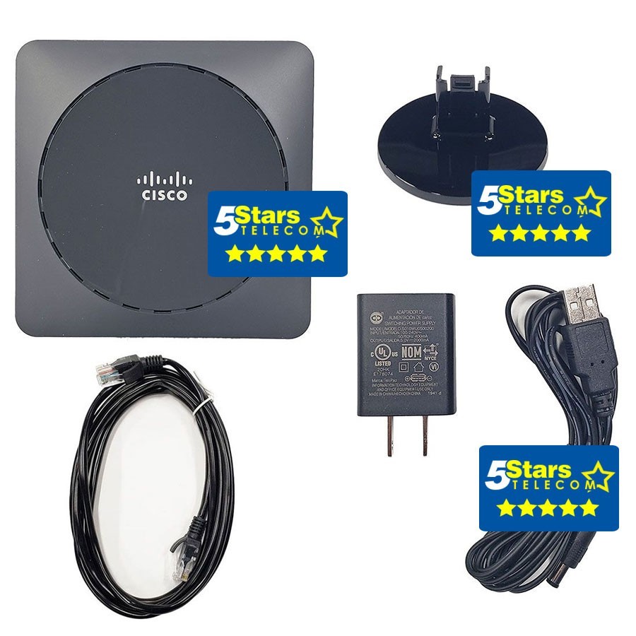 Cisco 6825 IP DECT Bundle with Multi-Cell Base (CP-6825-3PC-BUN-NA) – Brand New