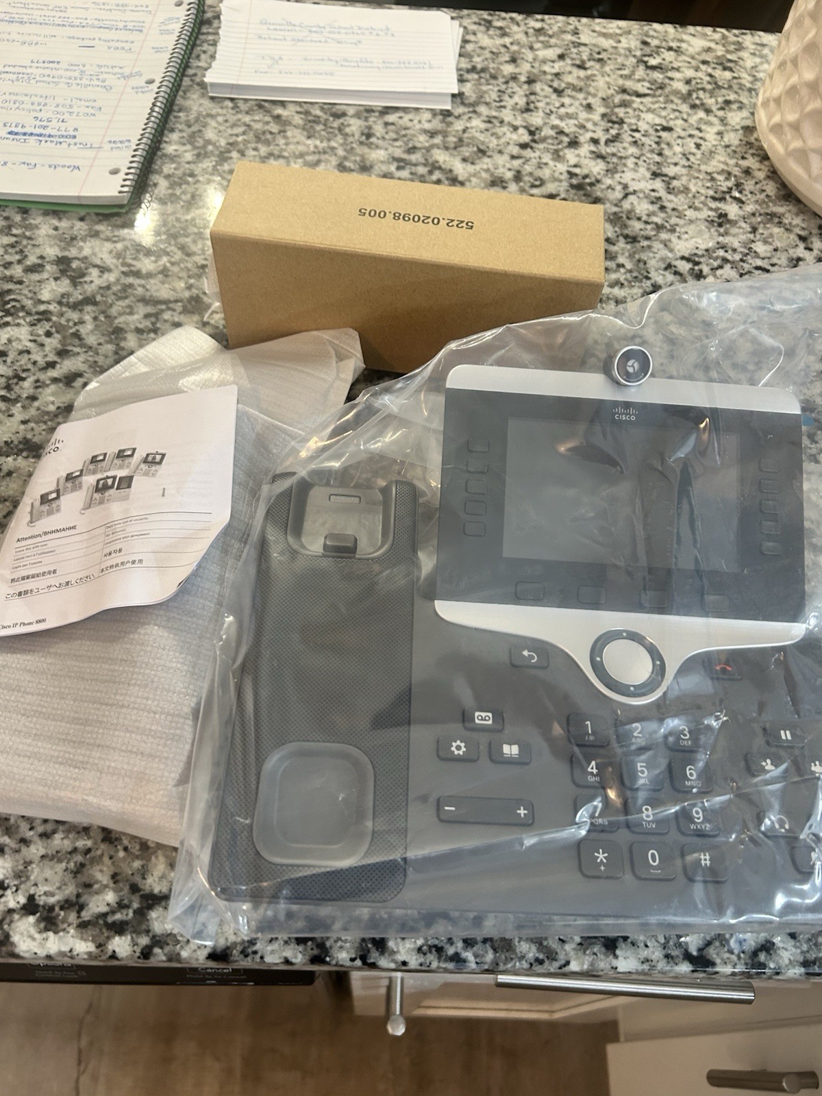 Cisco 8865 IP Phone (CP-8865-K9-WS) – Cisco Excess, 1 Year Warranty