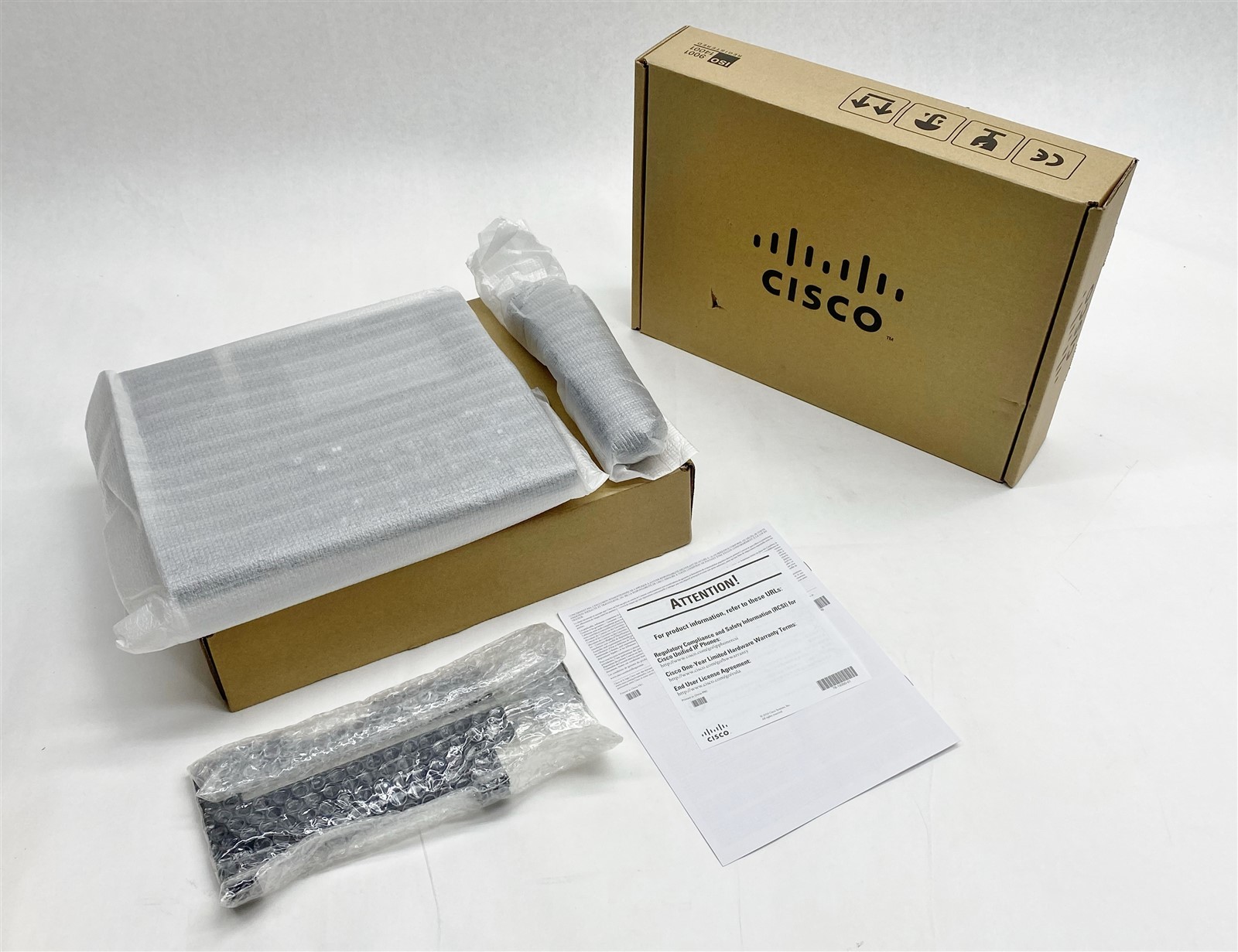 Cisco CP-9971 6-Line Color Touchscreen USB Unified IP Phone Black Lot 2 NEW