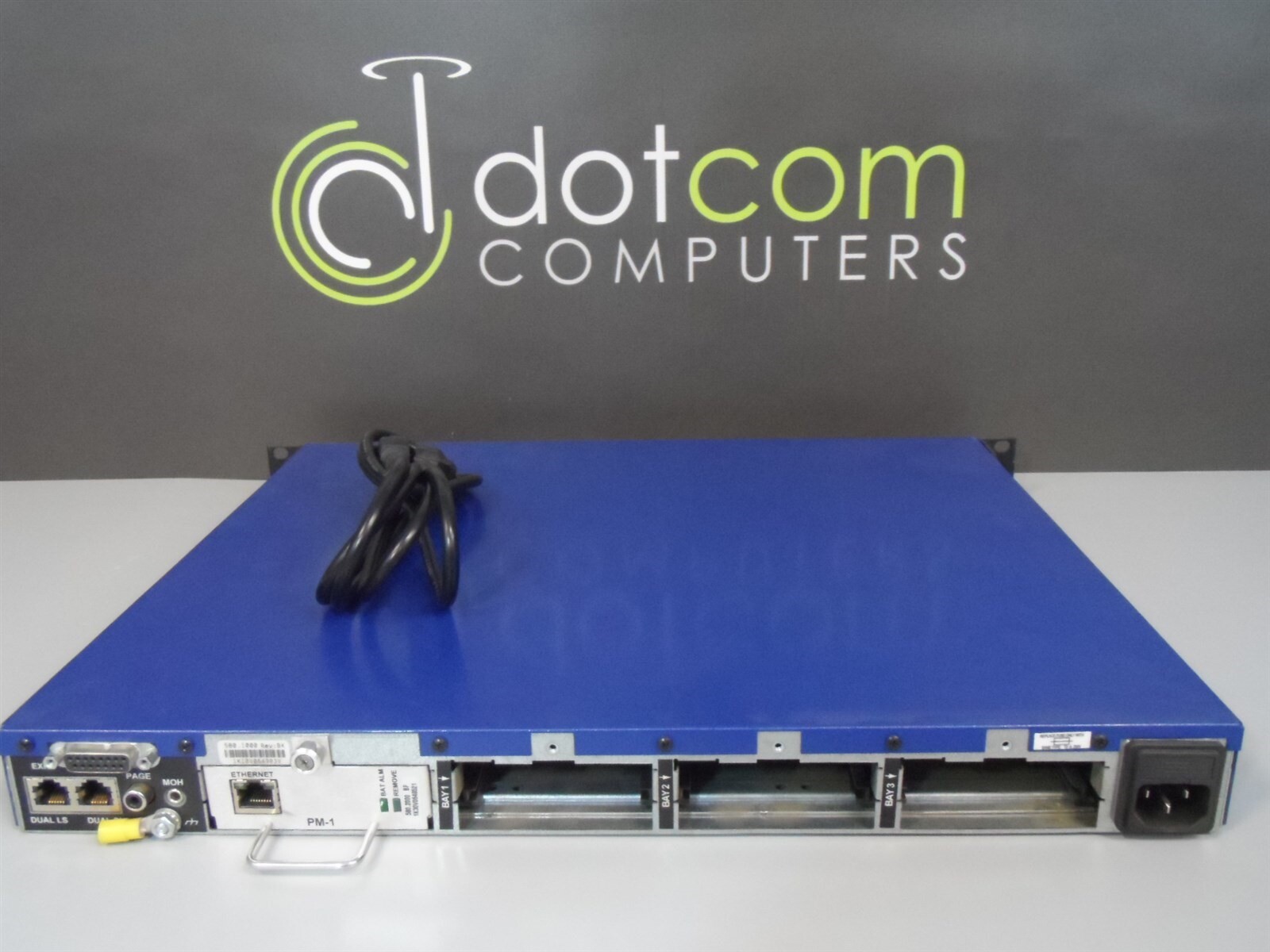 Mitel Inter-tel CS-5200 580.1000 IP PBX Cabinet W/ License Missing Dongle