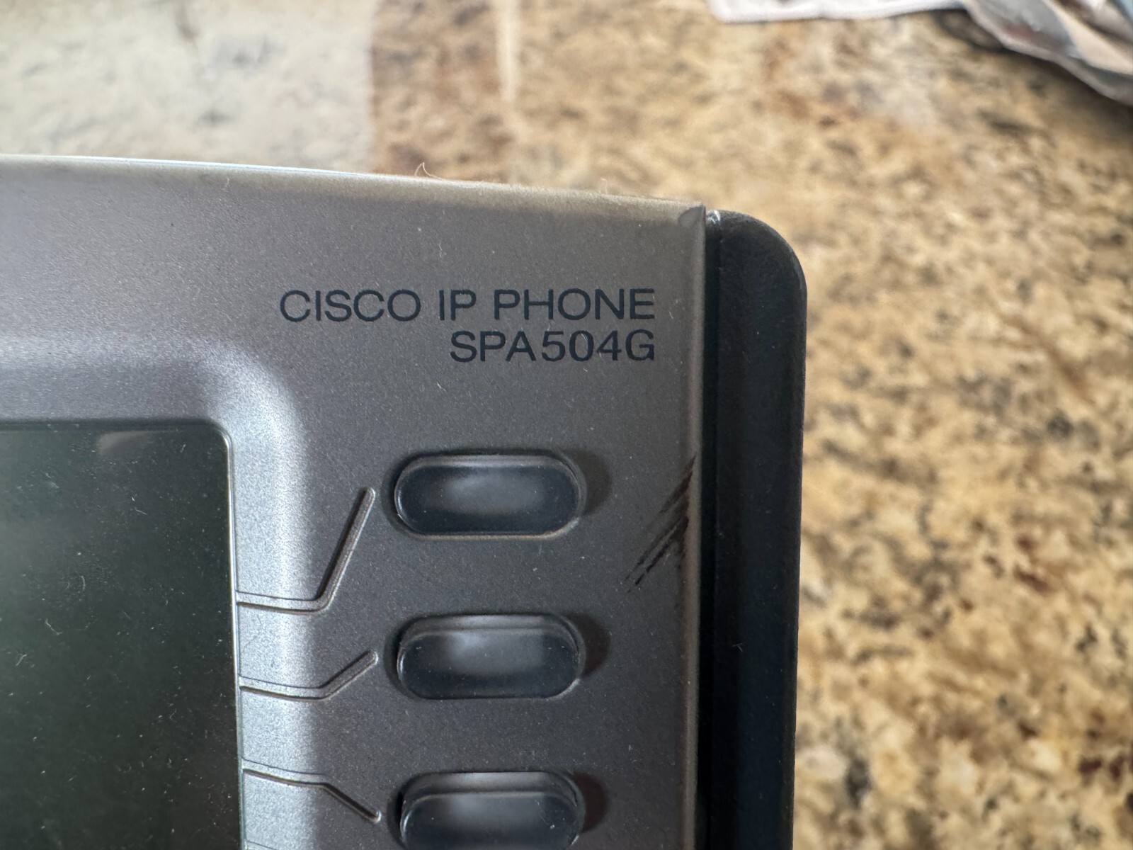 Cisco SPA 504G 4-Line, 2-Port Switch PoE IP Phone