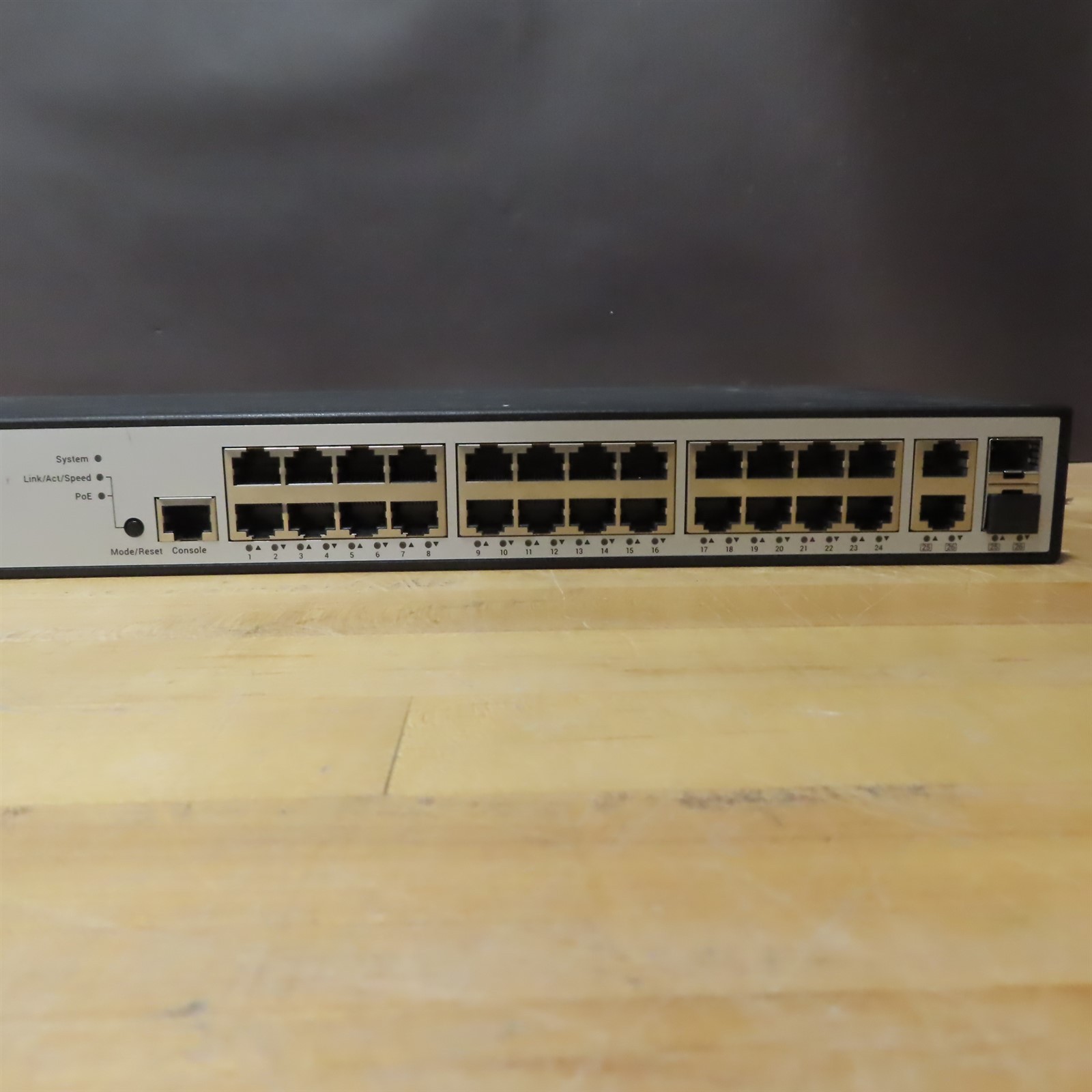 Allworx PowerFlex G2426 24-Port 0/100/1000 RJ45/PoE+ Switch (8300224) Power Eth