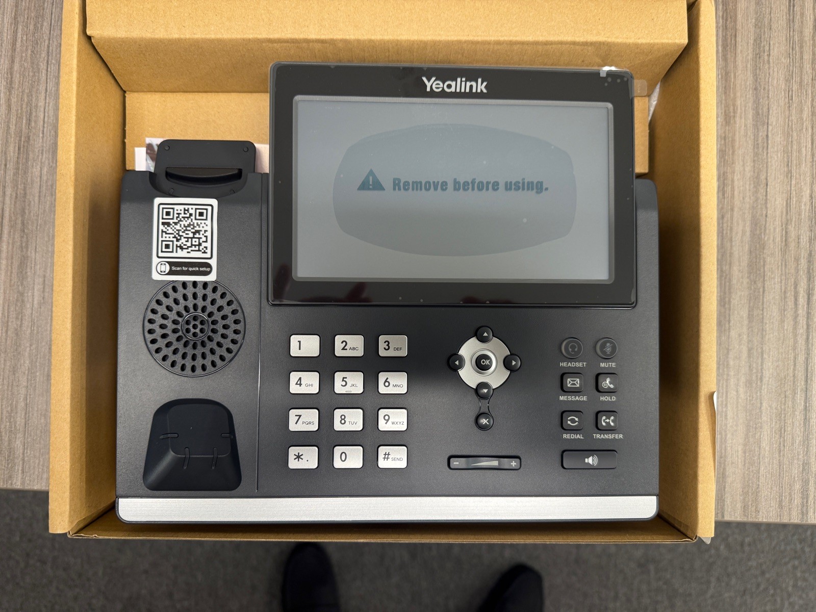 Yealink SIP-T48U Gigabit IP Phone – Brand New w/1-Year Warranty