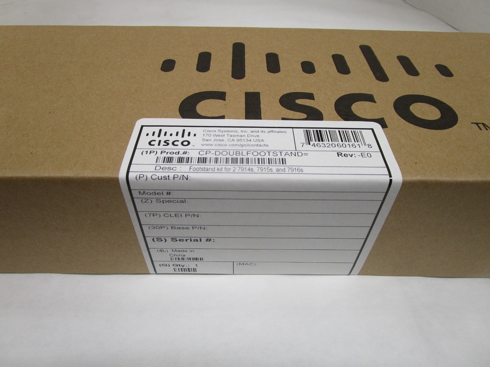 CISCO CP-DOUBLEFOOTSTAND= 7914s 7915s 7916s Series Footstand Kits BOX OF 10