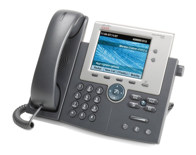 Cisco IP 7945 IP Phone / Cisco 7945 G VOIP Phone – With Power Supply