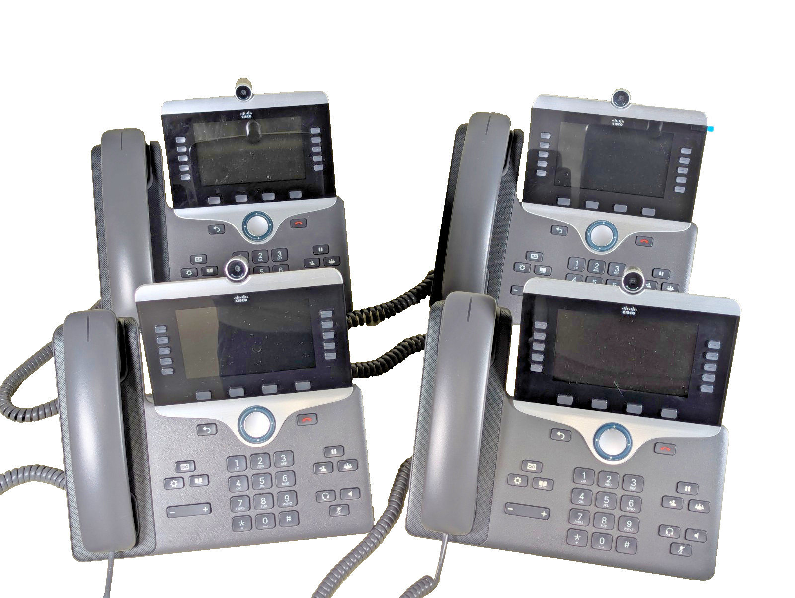 Grade A Cisco CP-8845-K9 IP Video Phone 8845 VoIP HD Camera – Business Office