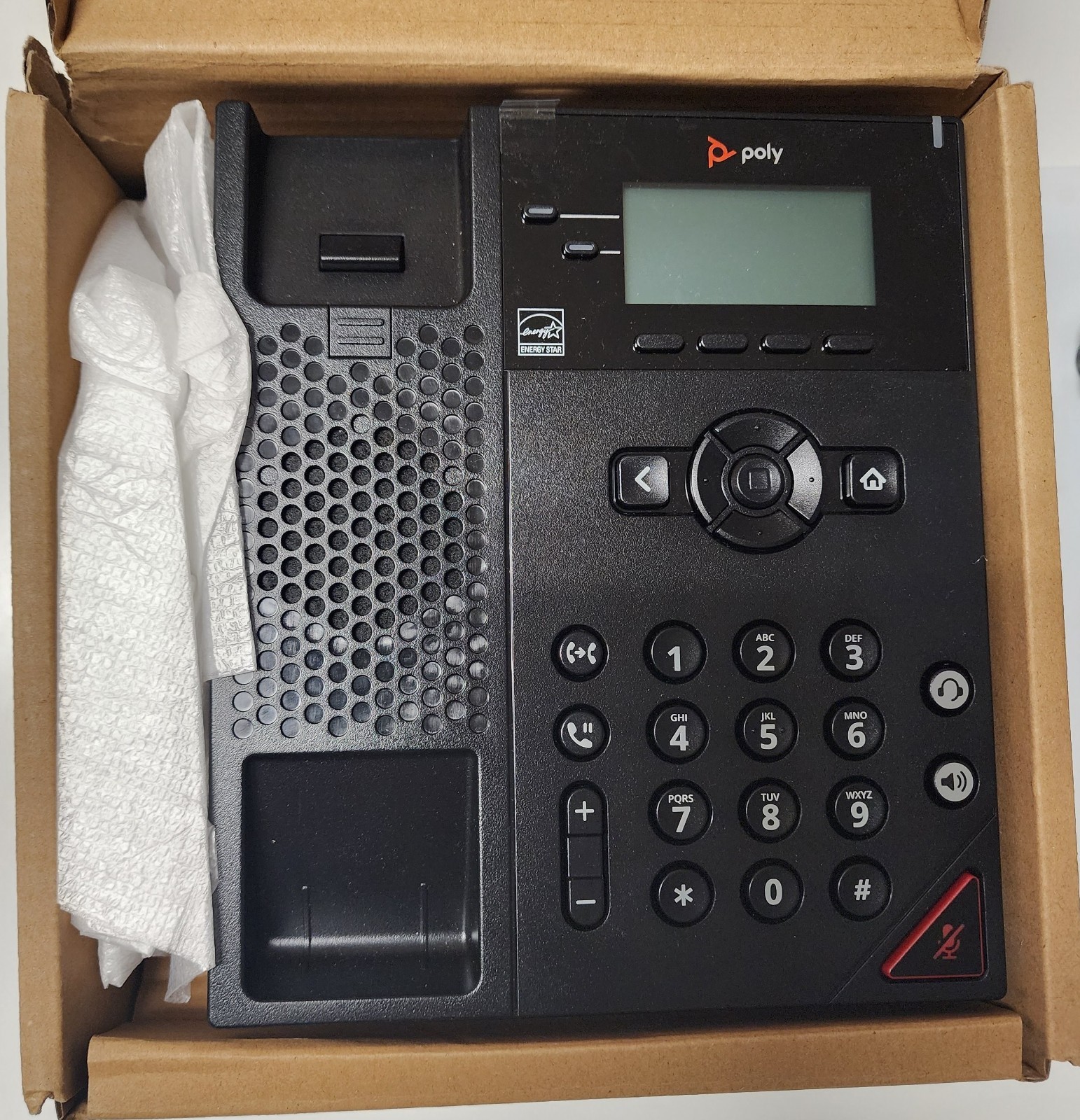 New Polycom VVX 150 IP Phone Corded Wall Mountable VVX150