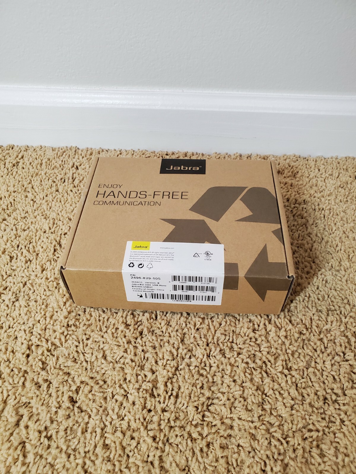 NEW Jabra BIZ 2400 Mono Headband 2496-829-105