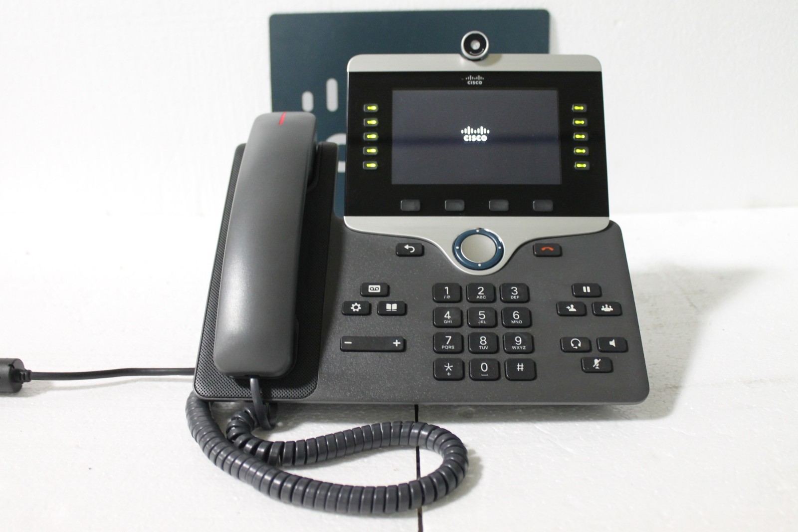 Cisco 8800 Ser. CP-8845-K9 Unified IP Endpoint VoIP Video Phone w Camera & Stand