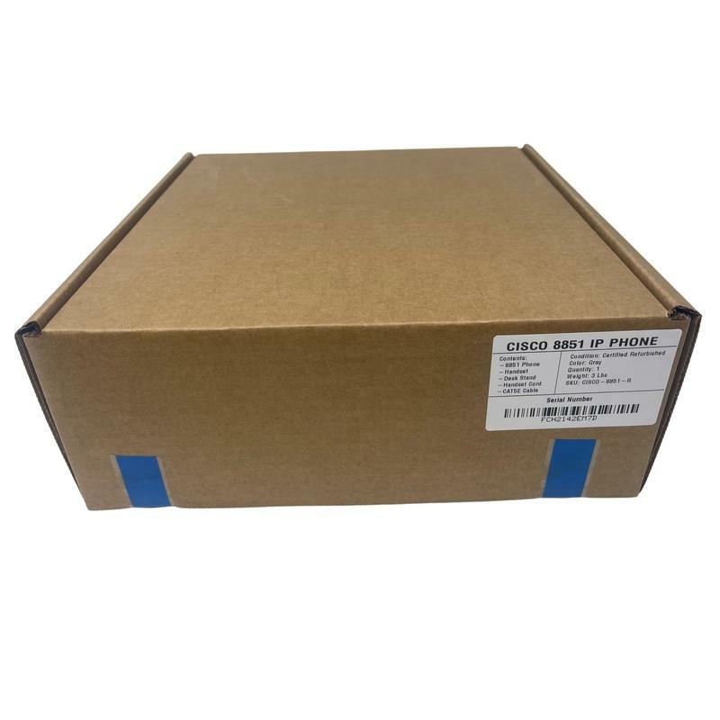 Cisco 8851 IP Phone (CP-8851-K9=) – Renewed w/1-Year Warranty