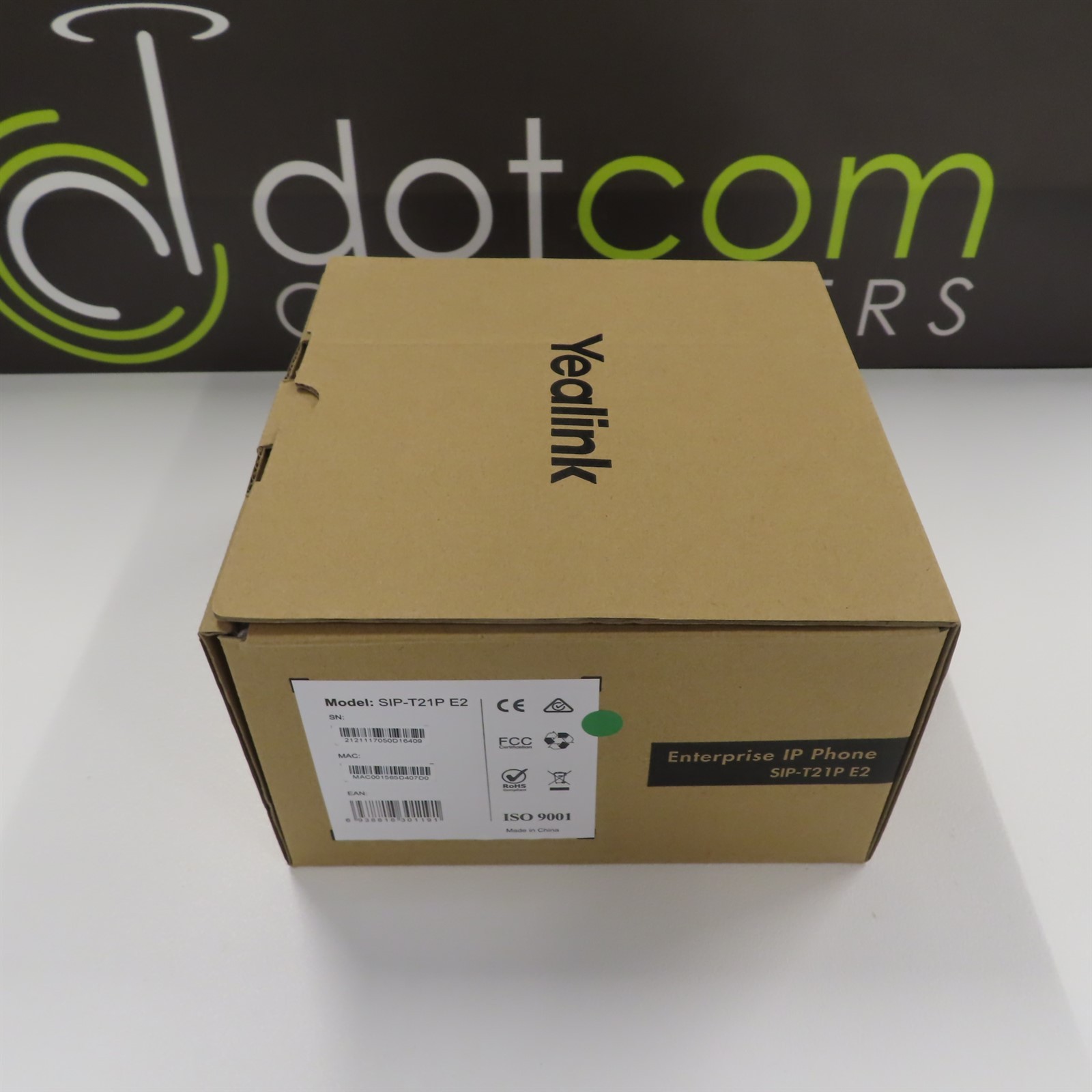 Yealink SIP-T21P-E2 Enterprise IP Phone Sealed OEM Original Dual Line POE