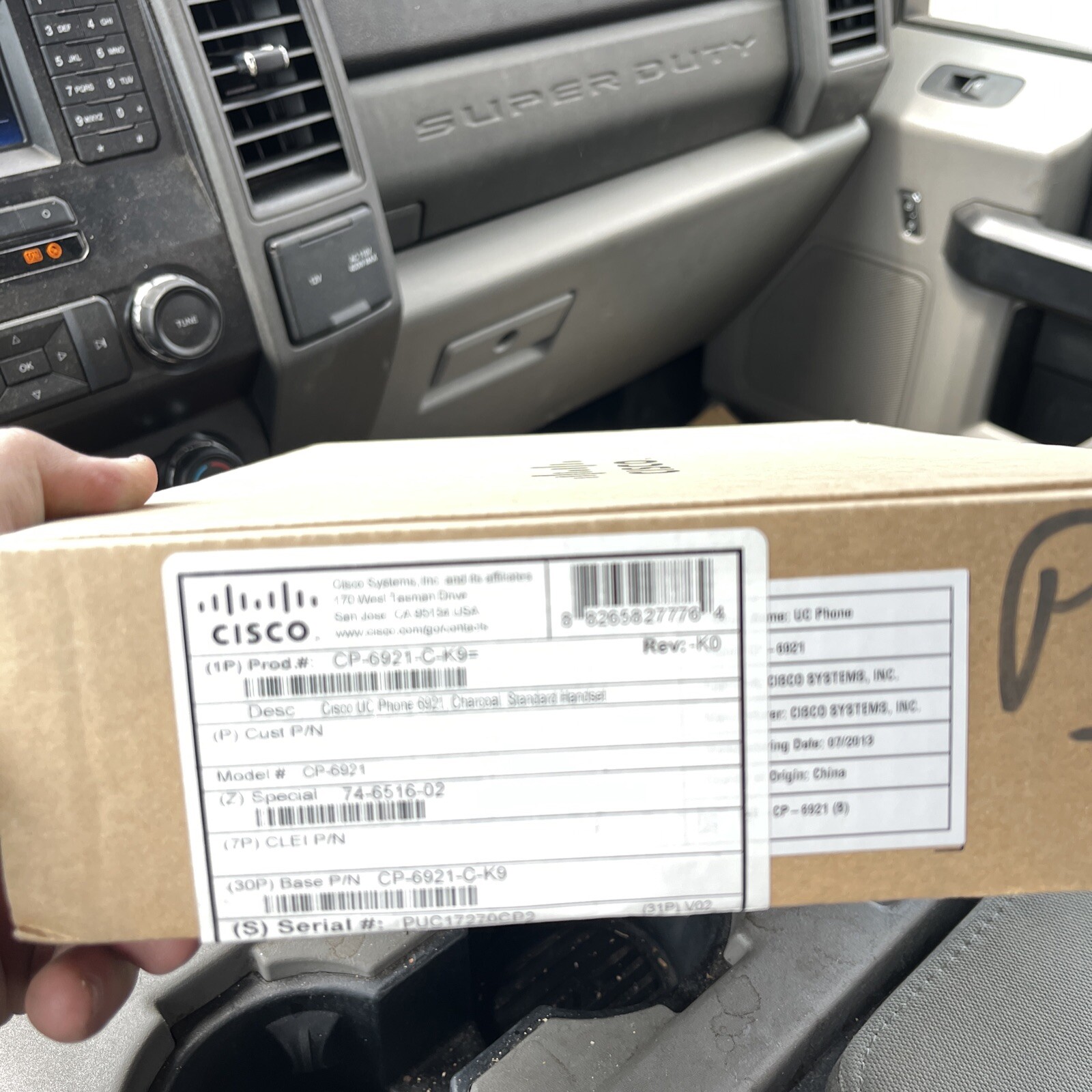 Cisco 6921(CP6921CK9) Wired IP Phone – Black