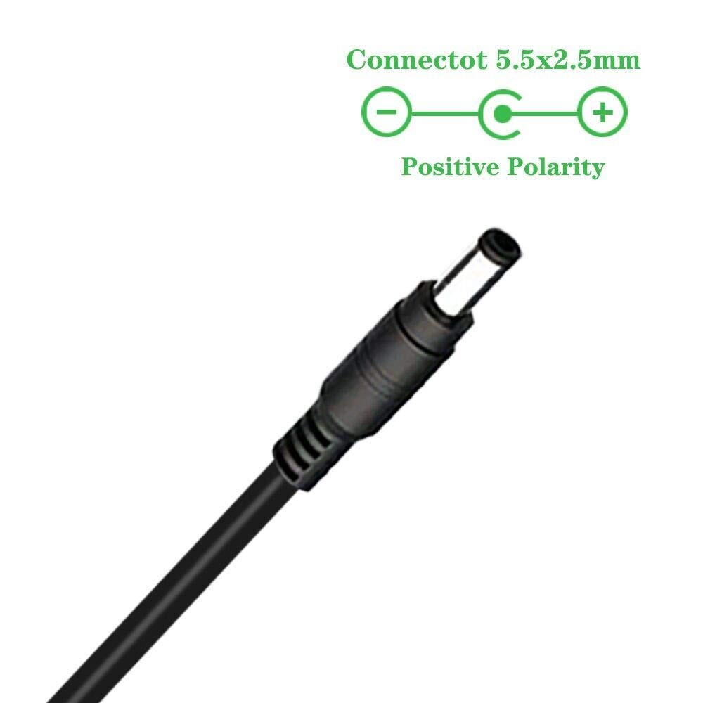 Yealink AC Adapter Power Supply for 5V VOIP Phones – Compatible with Black