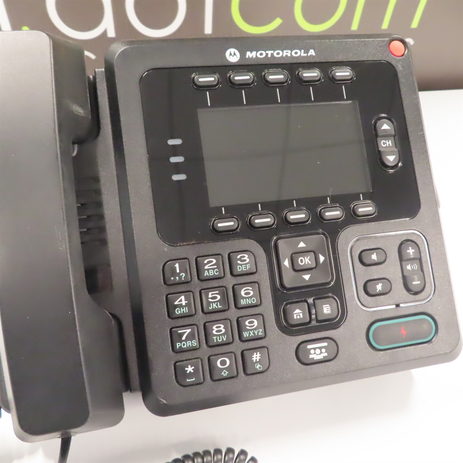 Motorola Phone SMMCD 5000 Deskset MCD Model F2380A VOIP System