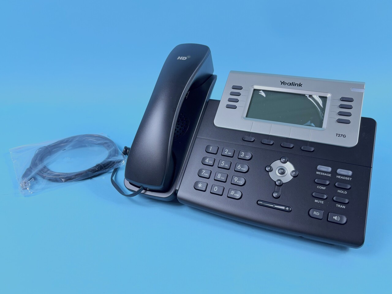 YEALINK SIP-T27G ENTERPRISE IP PHONE: ethernet, rj45, voip, landline|010-8989494