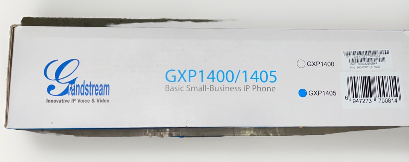 Grandstream GXP1405 IP Phone Basic Small Business VoIP Desk Phone