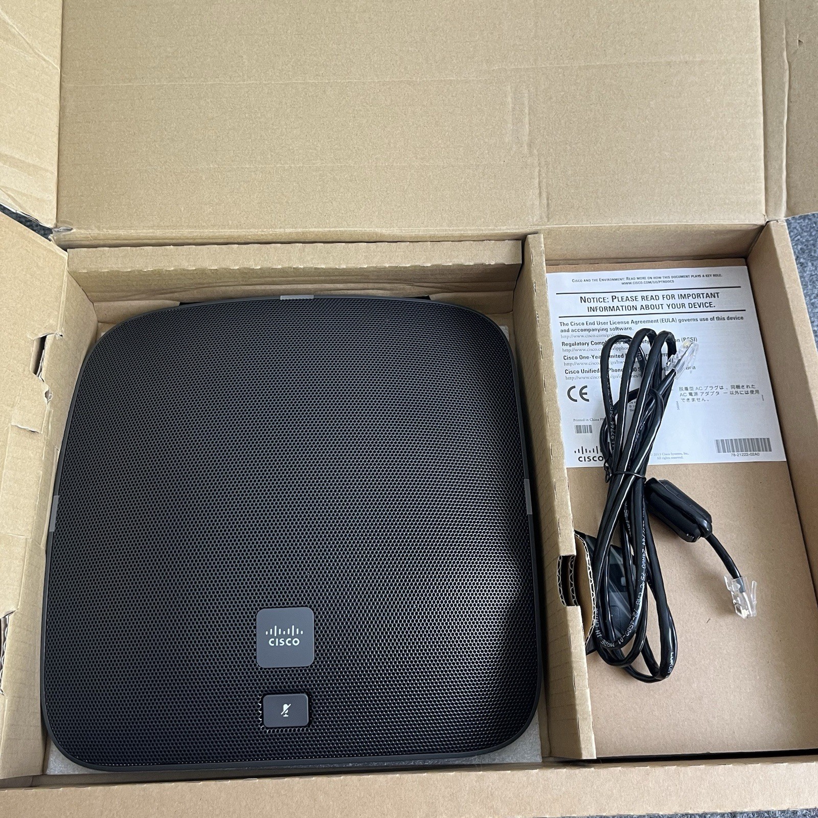 Cisco 8831 Unified IP Conference Phone CP-8831-K9 Open Box