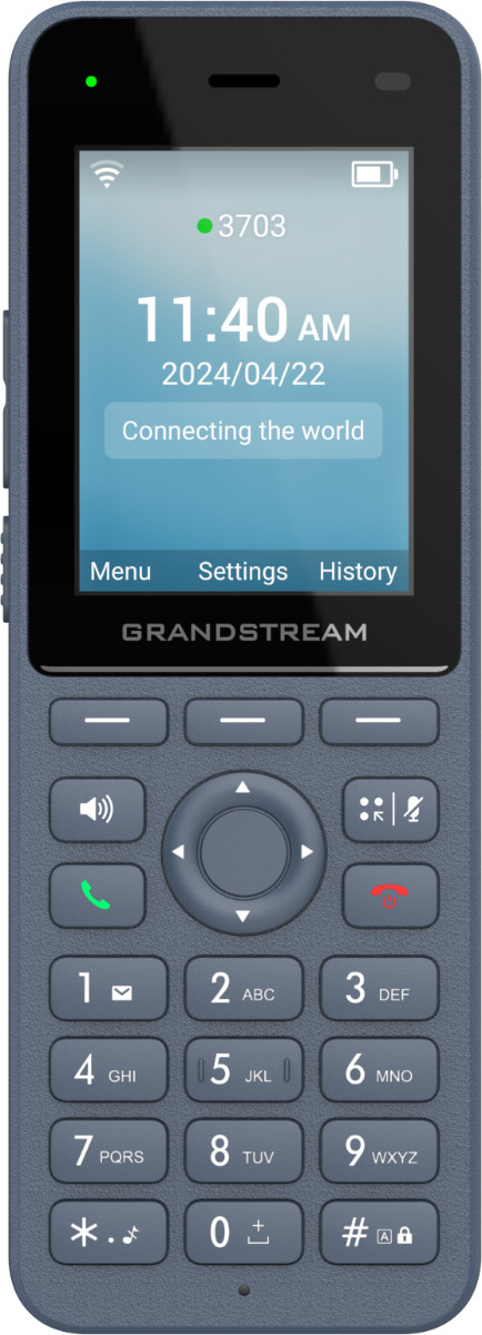 Grandstream WP826 IP Phone Wi-Fi 6 Cordless 802.11a/b/g/n/ac/ax