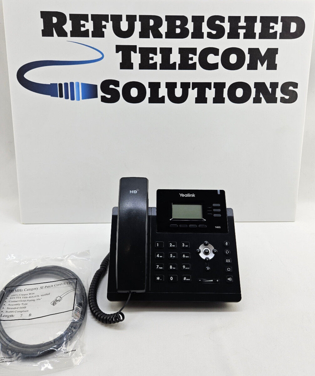 Yealink SIP-T40G Gigabit IP Phone PoE 3 Line