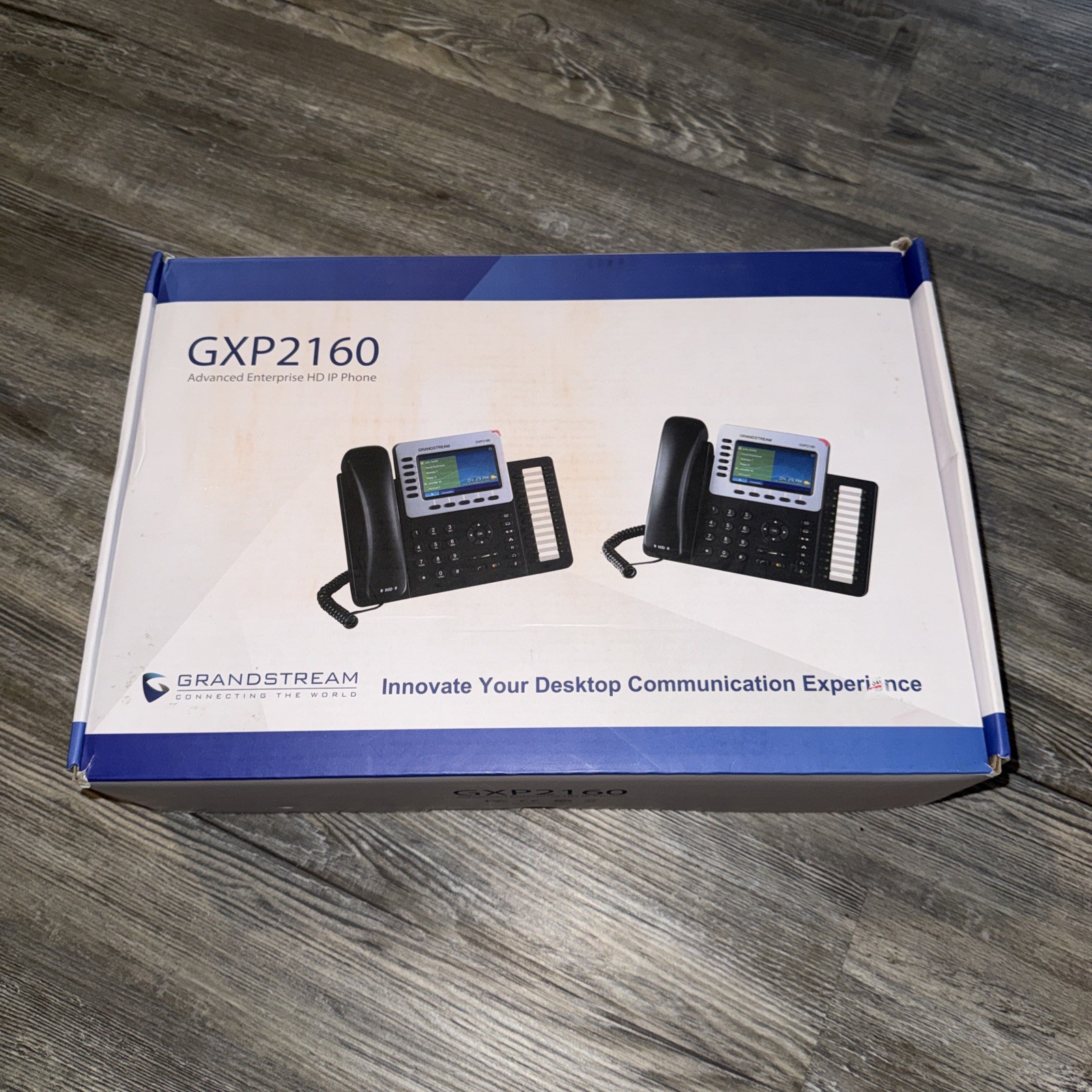 GRANDSTREAM GXP2160: 6 Line HD IP Phone w/ Color Display – VoIP
