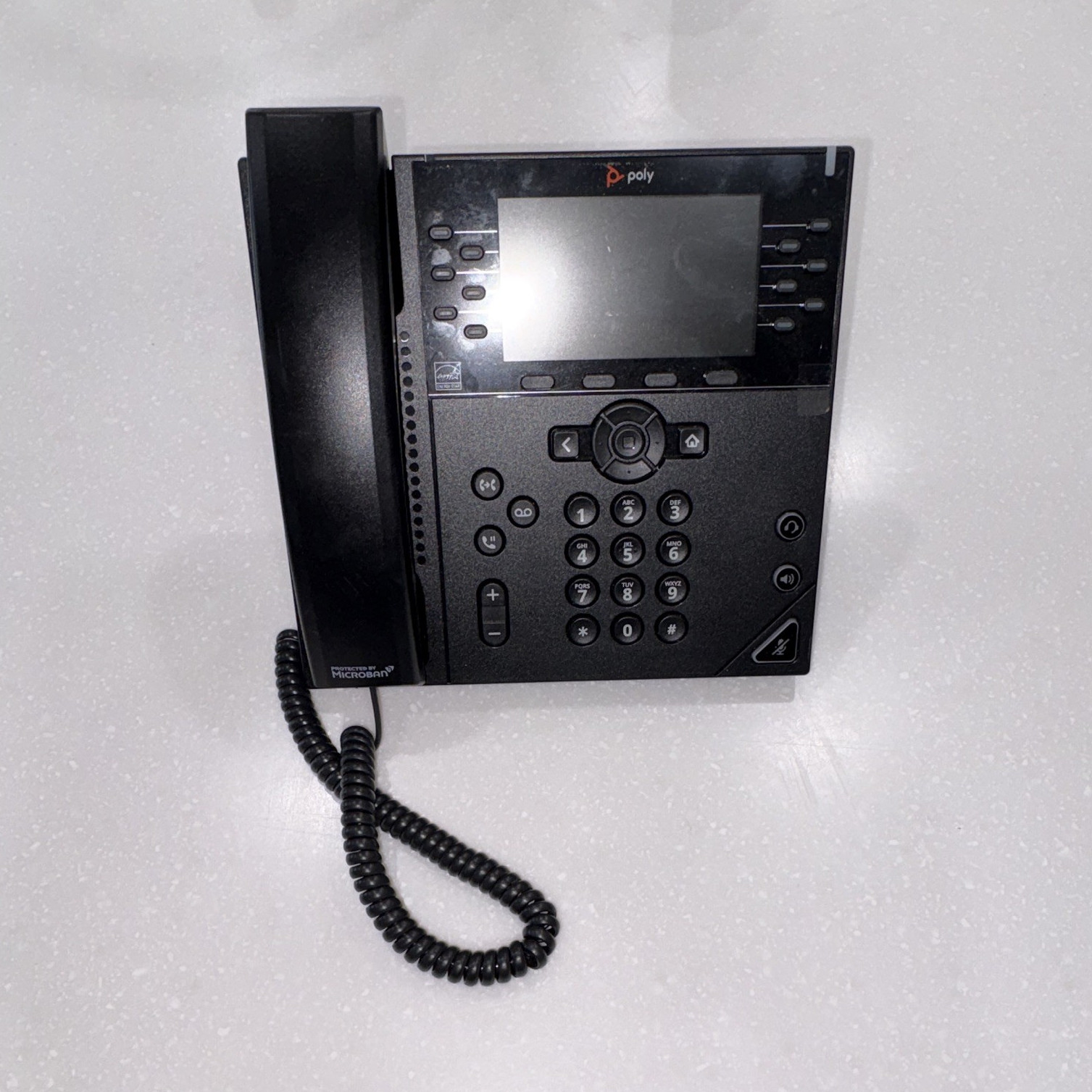 Poly VVX 450 OBi Edition Black IP Phone 12-Line Ethernet RJ-45 PoE Speakerphone