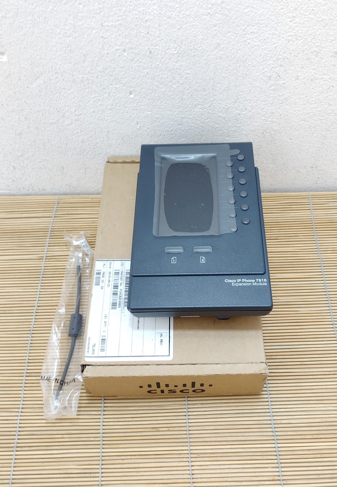 Cisco CP-7916 WS Unified IP Phone Phone Expansion Module Cisco Excess Used