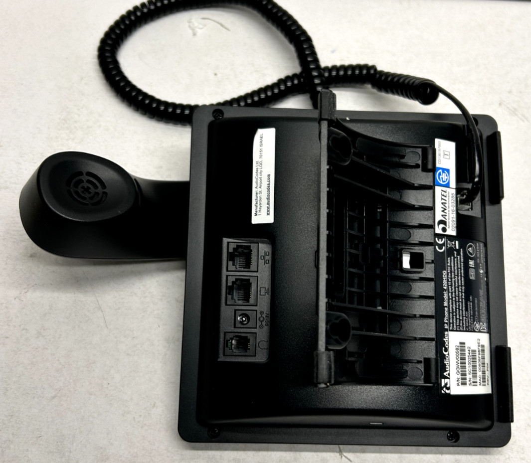 AudioCodes 420HD VOIP IP phone Model 420HD