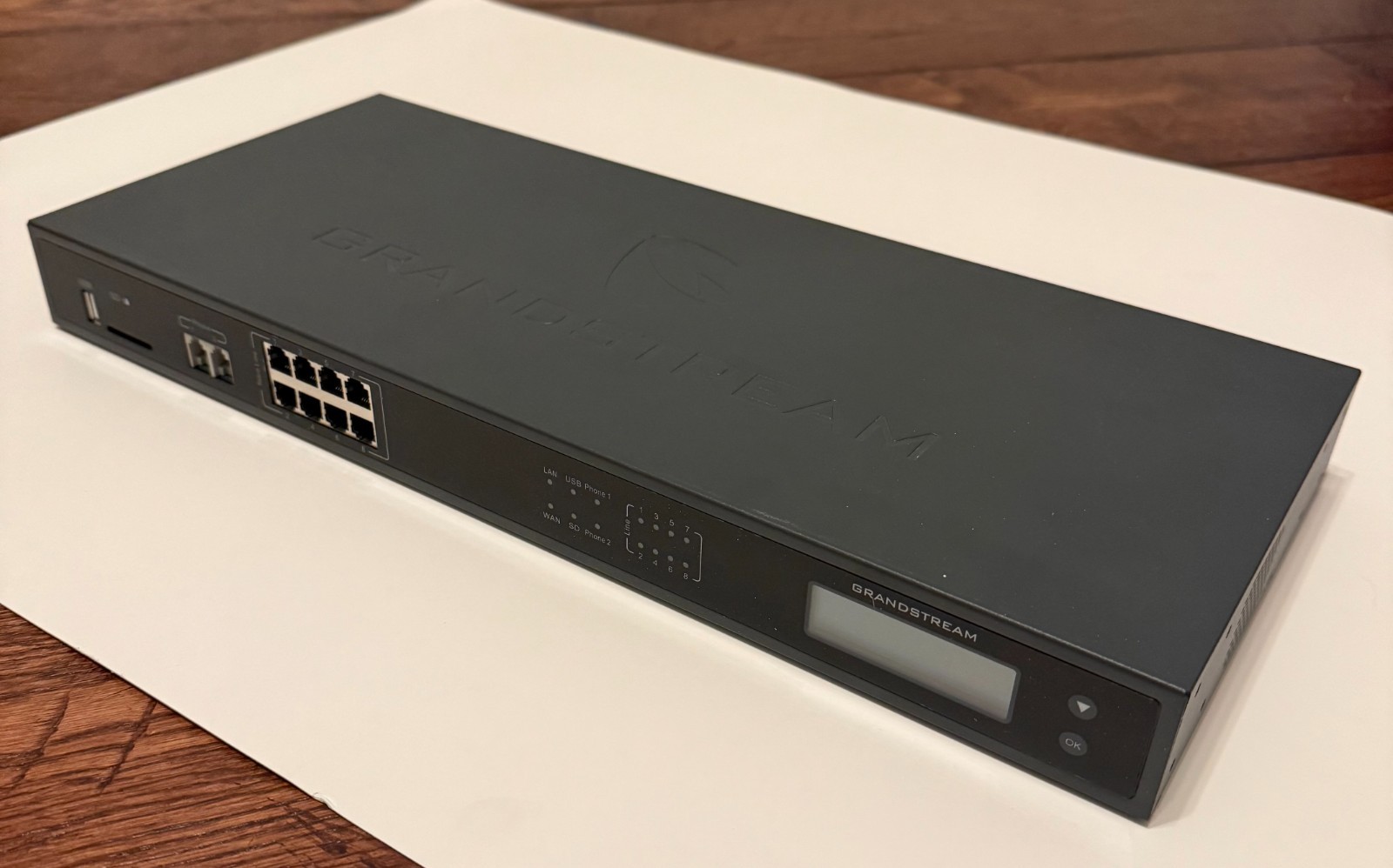 Grandstream UCM6208 IP PBX 8 FXO 2 FXS Appliance