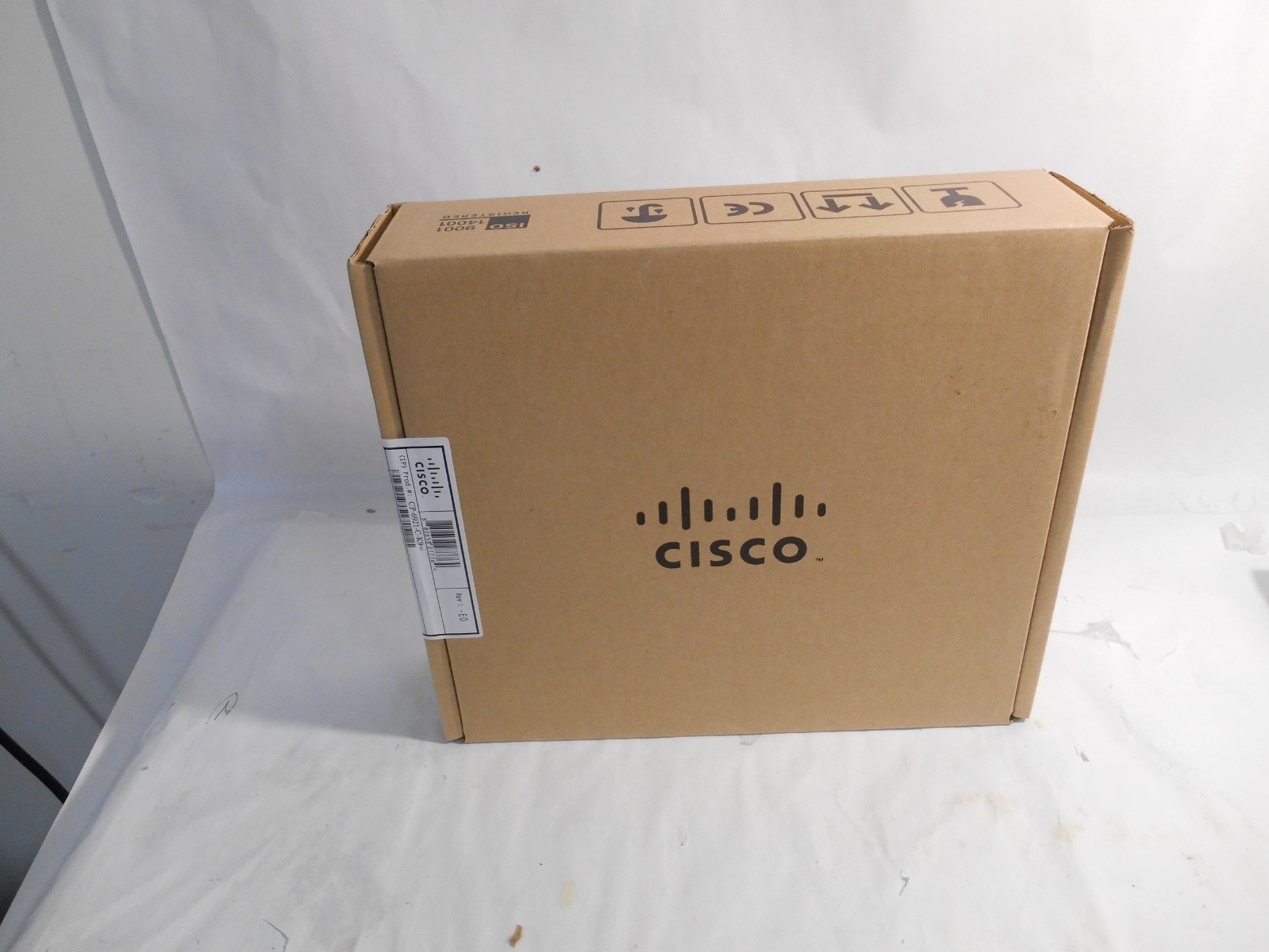 Qty 30 Cisco CP-6921-C-K9 VOIP Desktop Wired Phone – Black. ***New** Lot of 30